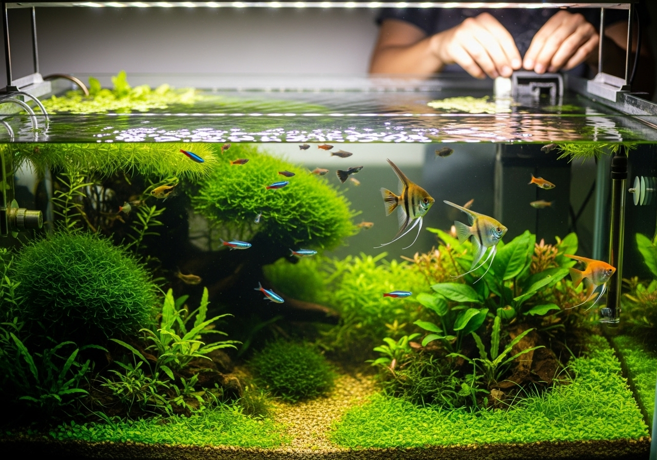 Как добиться чистой воды в аквариуме: практические советы
