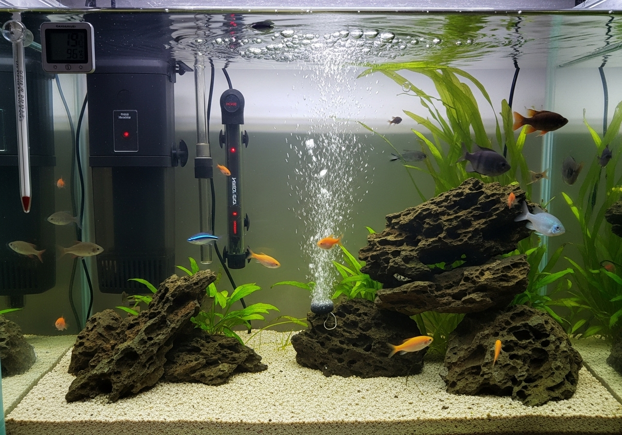 Устаткування для підтримання життя риб