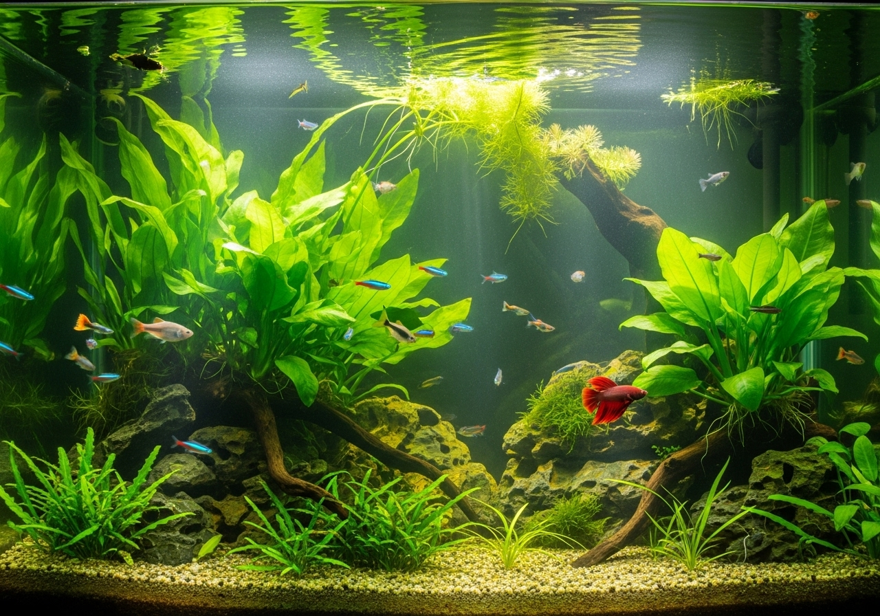 Освітлення для рослин та риб