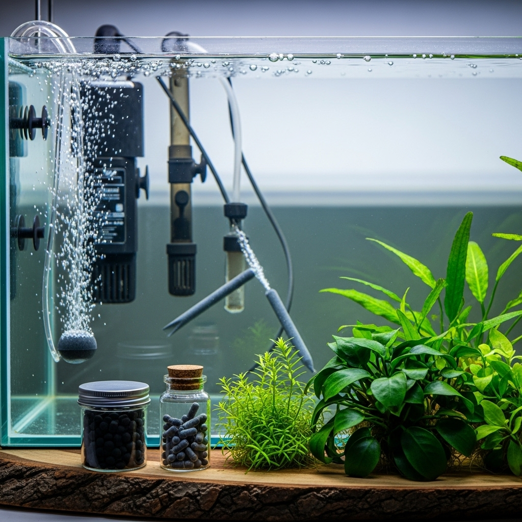 Що додати в акваріум, щоб вода не каламутніла і не зеленіла