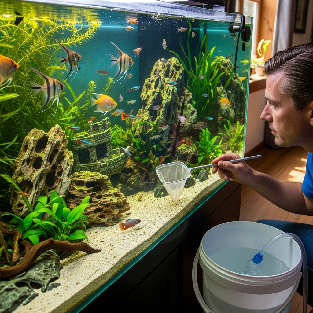 Як часто потрібно міняти воду в акваріумі