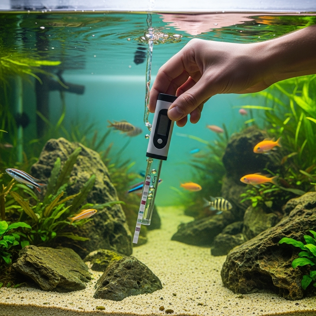 Як визначити жорсткість води в акваріумі