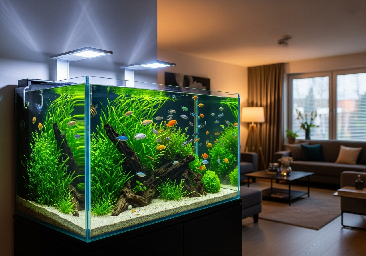 Як підібрати світло в акваріум: докладний посібник