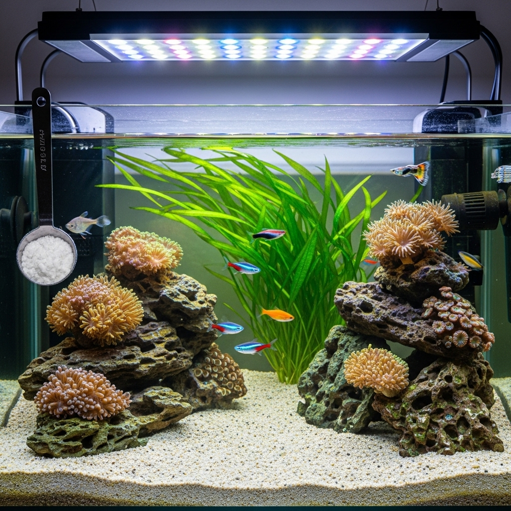 Як підвищити жорсткість води в акваріумі: прості та безпечні методи