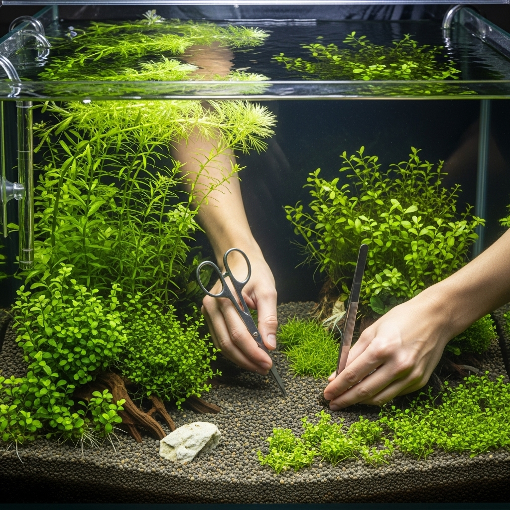 Як правильно садити рослини в акваріум: покрокове керівництво