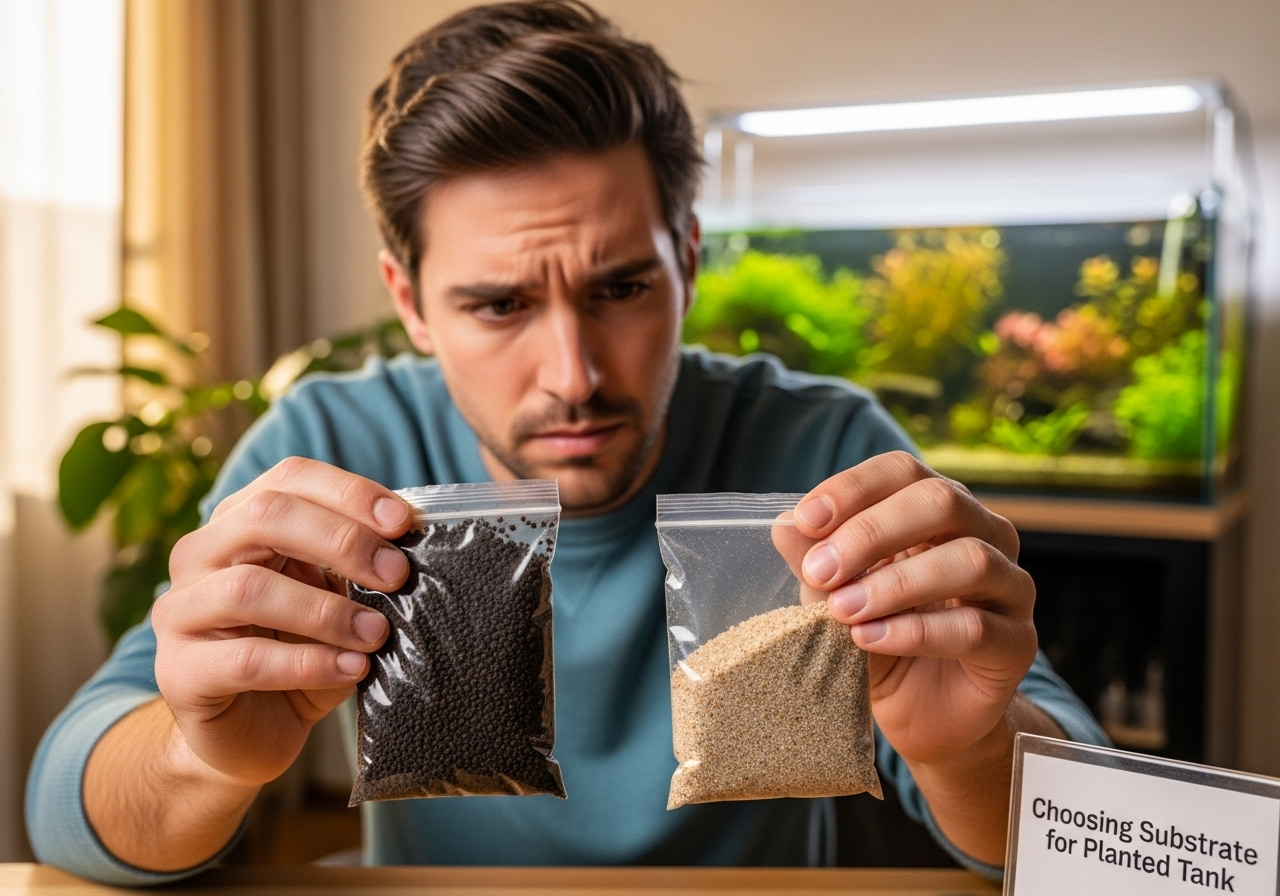 Як вибрати грунт для травника