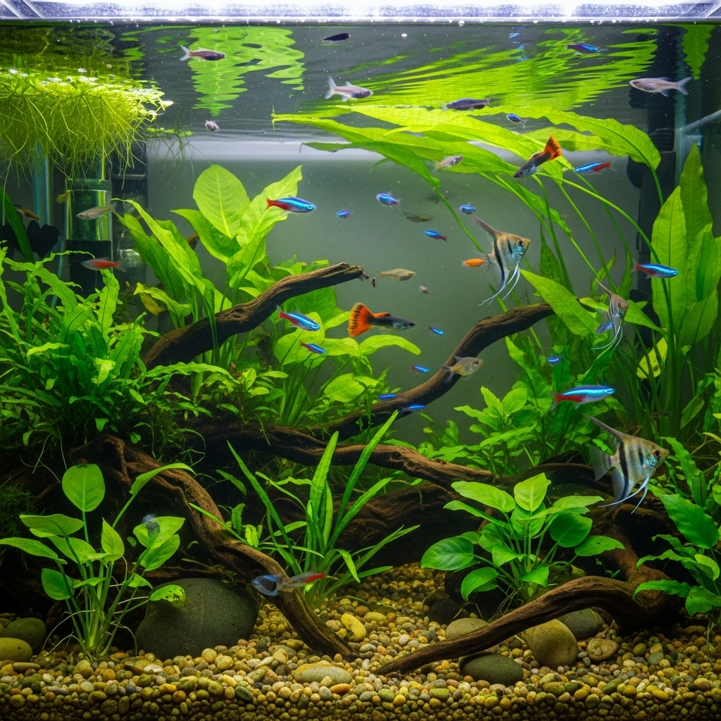 Як жорсткість впливає на здоров'я риб та рослин