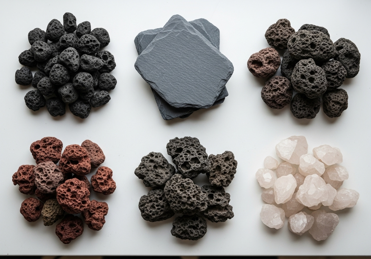 Які камені можна використовувати в акваріумі