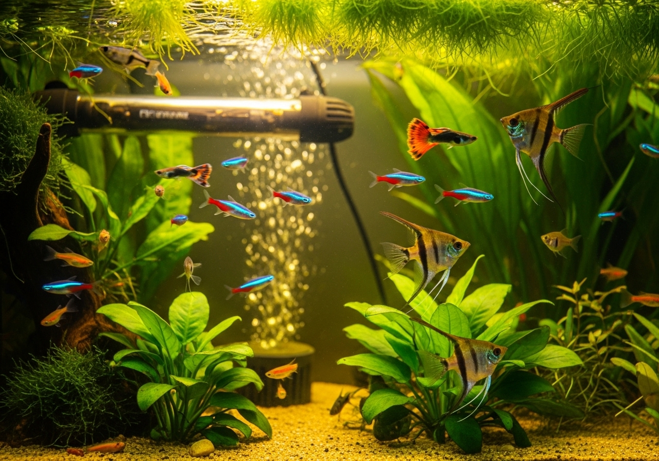 Особливості тропічних та холодноводних акваріумів