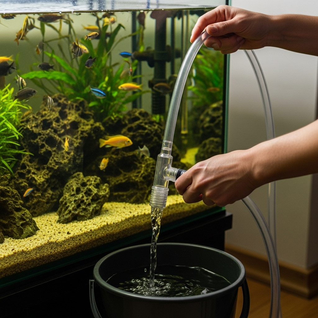 Покрокова інструкція з акваріумного сифону