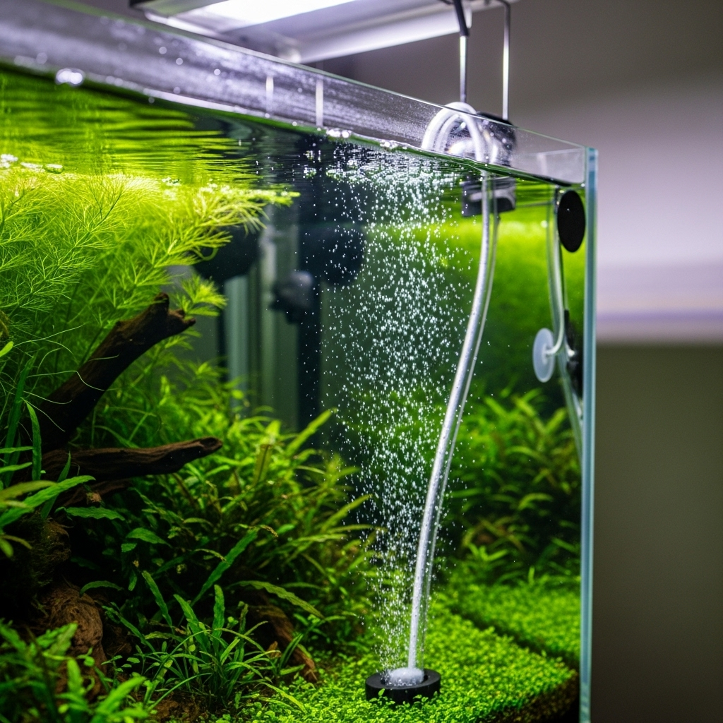 Правильне дозування CO₂ в акваріумі: як не переборщити