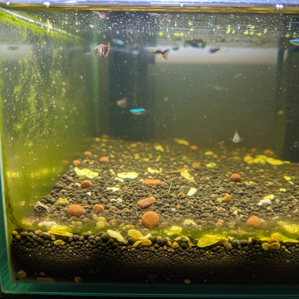 Ознаки того, що акваріум потрібно сифонувати