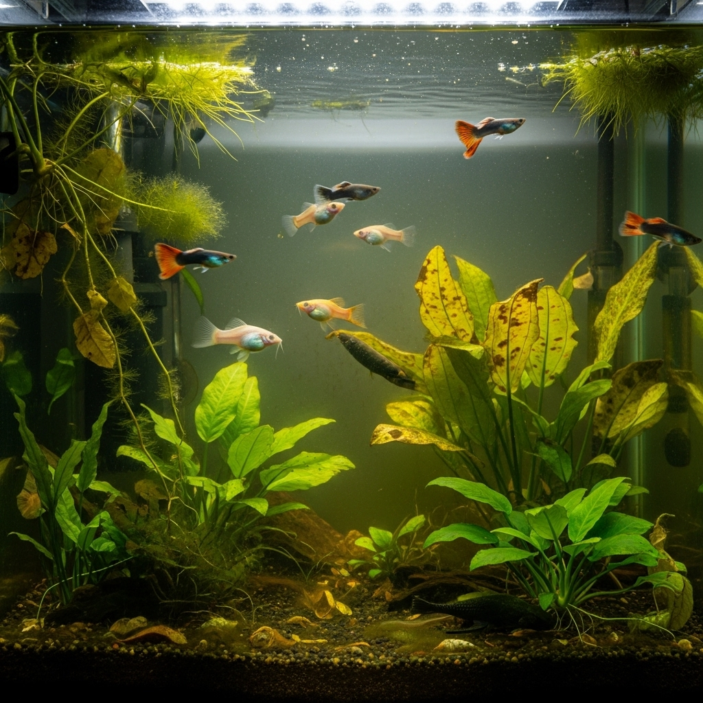 Вплив високих нітратів на риб та рослини