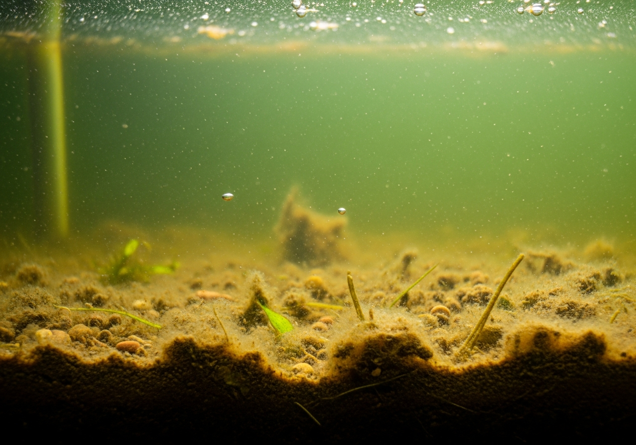 Надлишок органіки та забруднення води