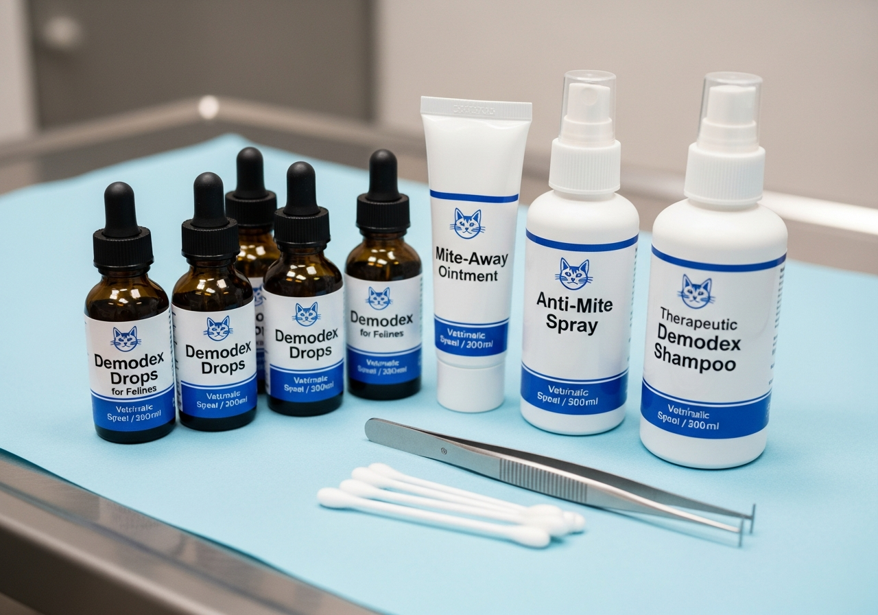 Методи лікування демодекозу у кішок