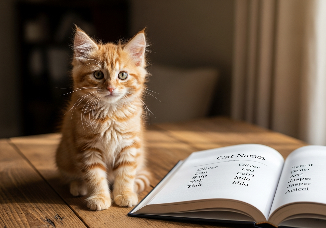 Як вибрати ідеальне ім’я для кота: повний посібник