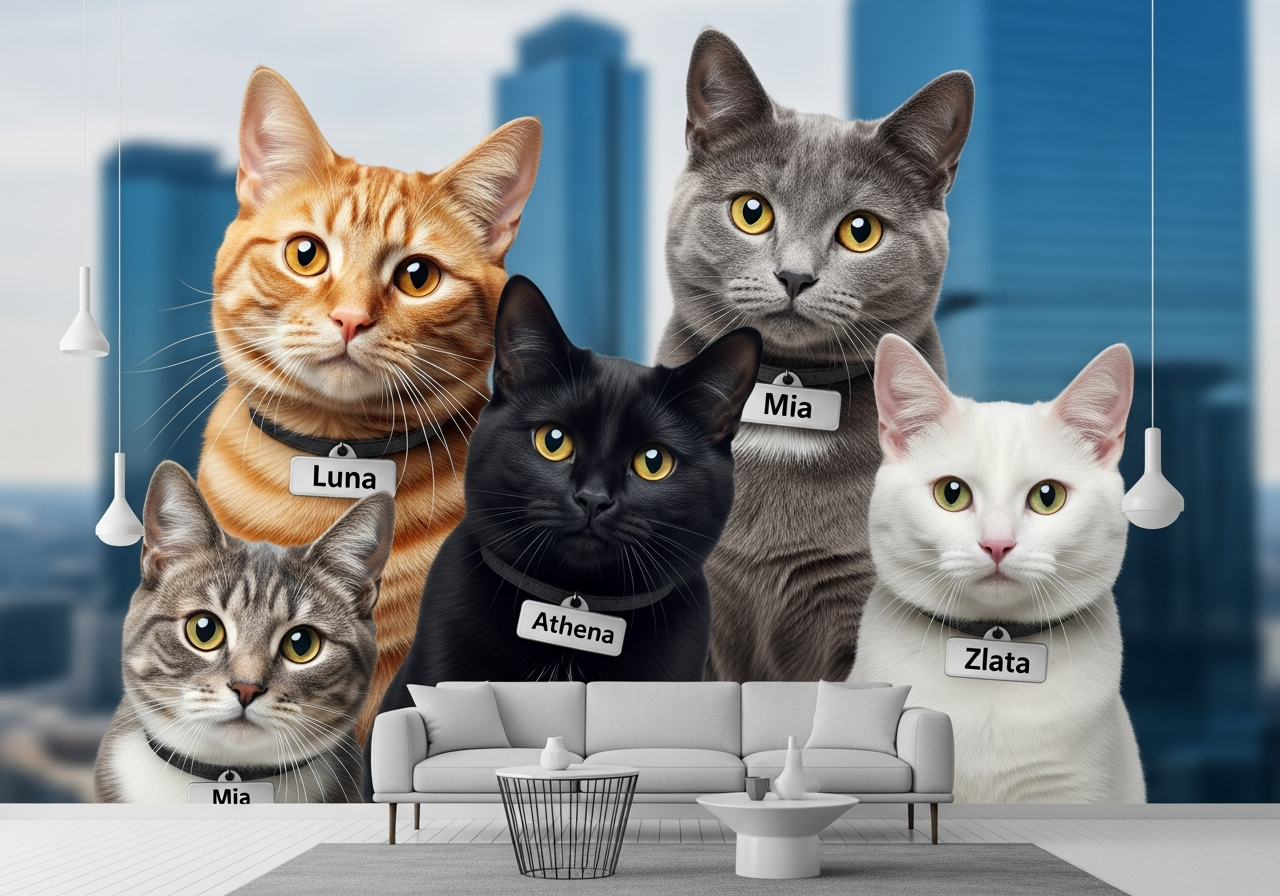 Тренди 2025 року: популярні імена для кішок-дівчаток