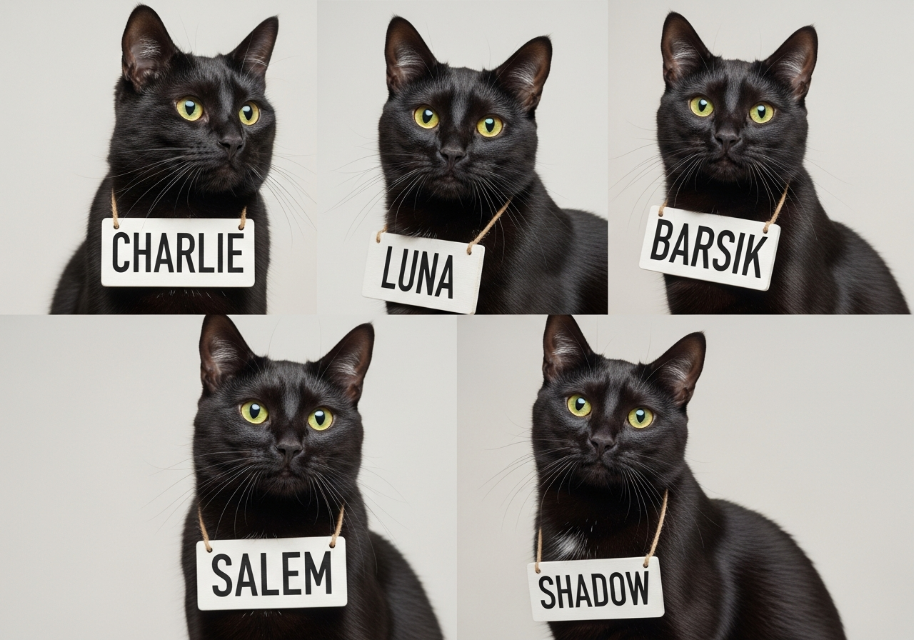 Популярні імена для чорних котів: традиції та тренди