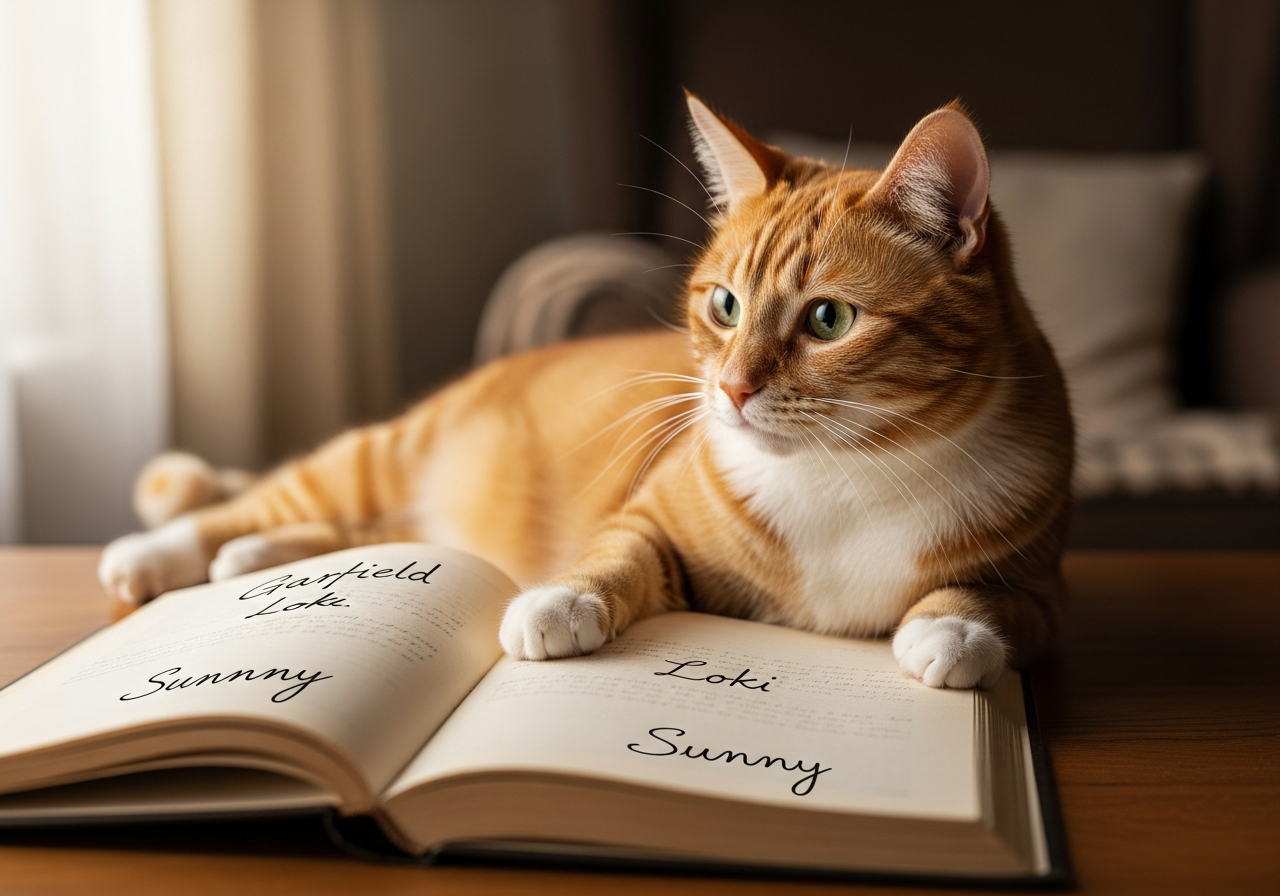 Топ-150 імен для рудих котів: від класики до оригінальних ідей