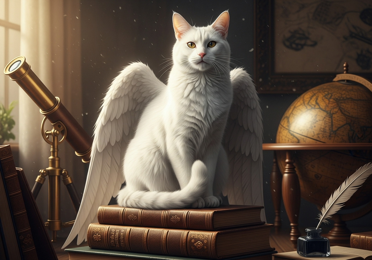 Міфологічні та літературні імена для білих котів