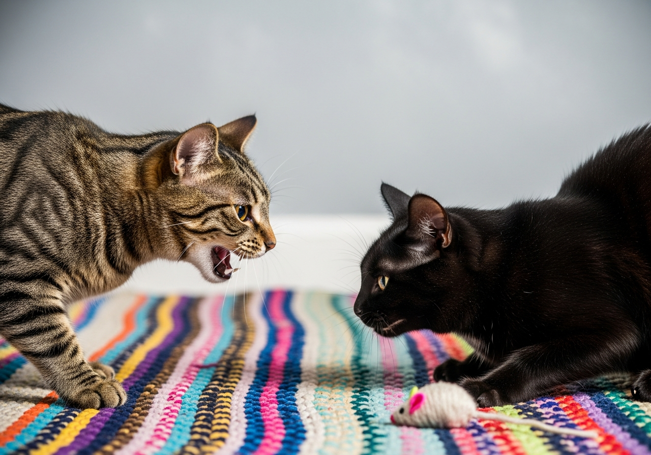 Чому коти конфліктують: основні причини та механізми поведінки