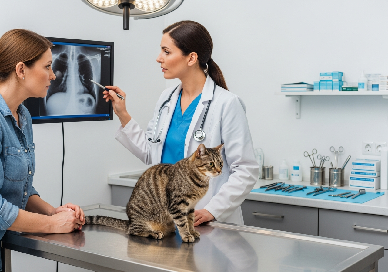 Лікування кашлю у кішок: що може допомогти