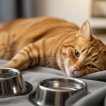 Кіт не їсть, не п’є, лежить млявий: причини, небезпечні симптоми та що робити господарю