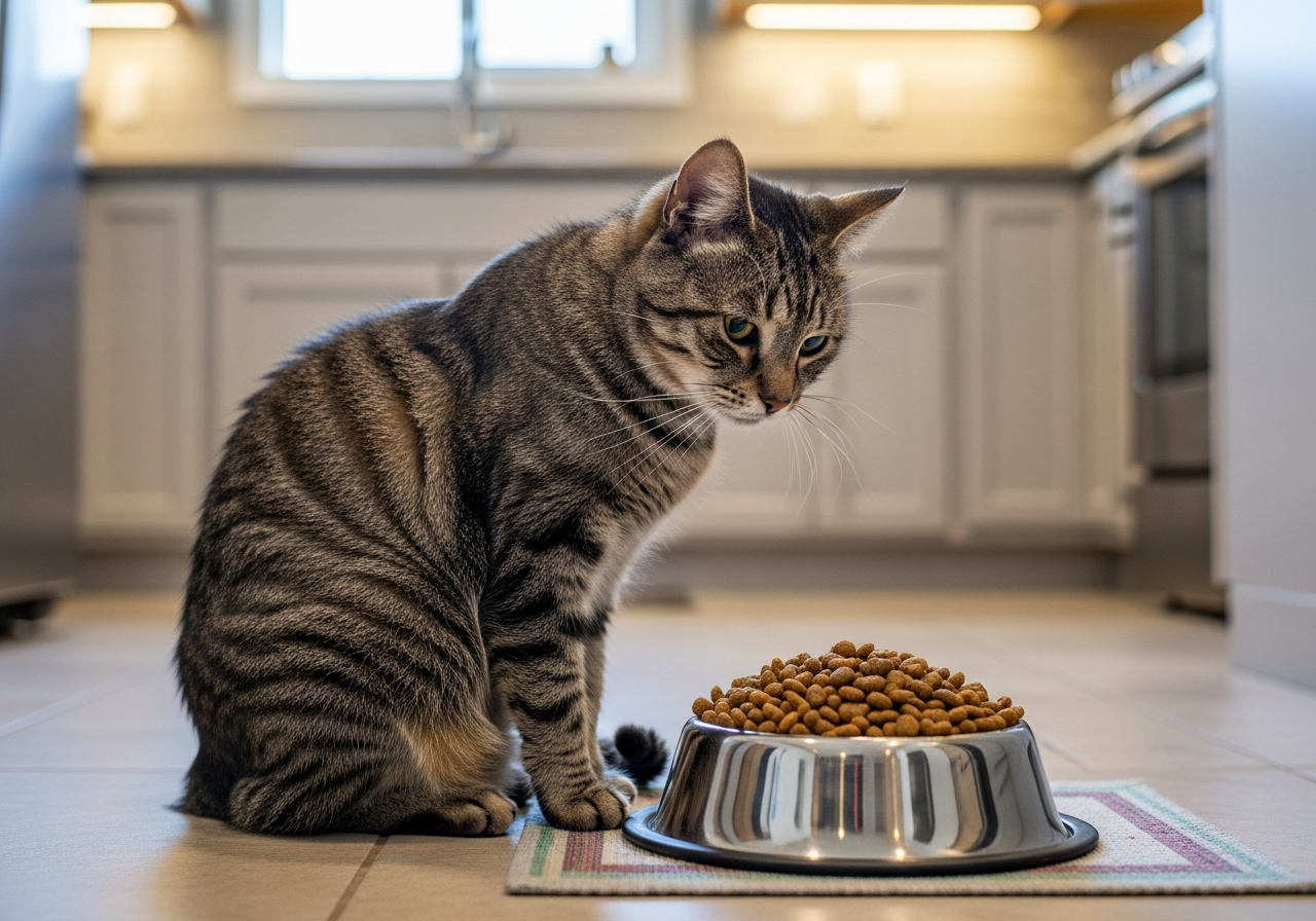 Чому кіт відмовляється від їжі та води: перші сигнали тривоги