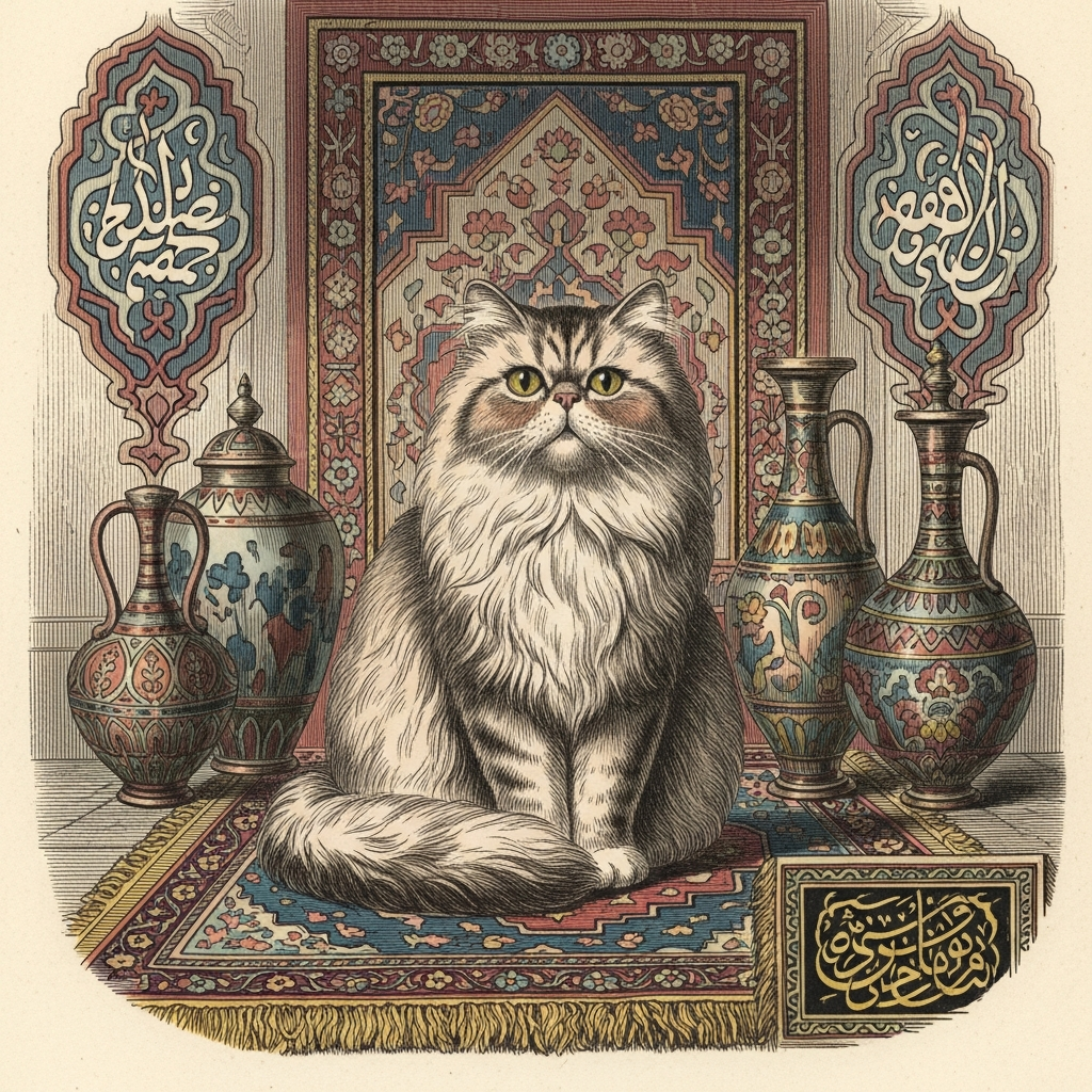 История и происхождение персидских котов: от древней Персии до современных выставок