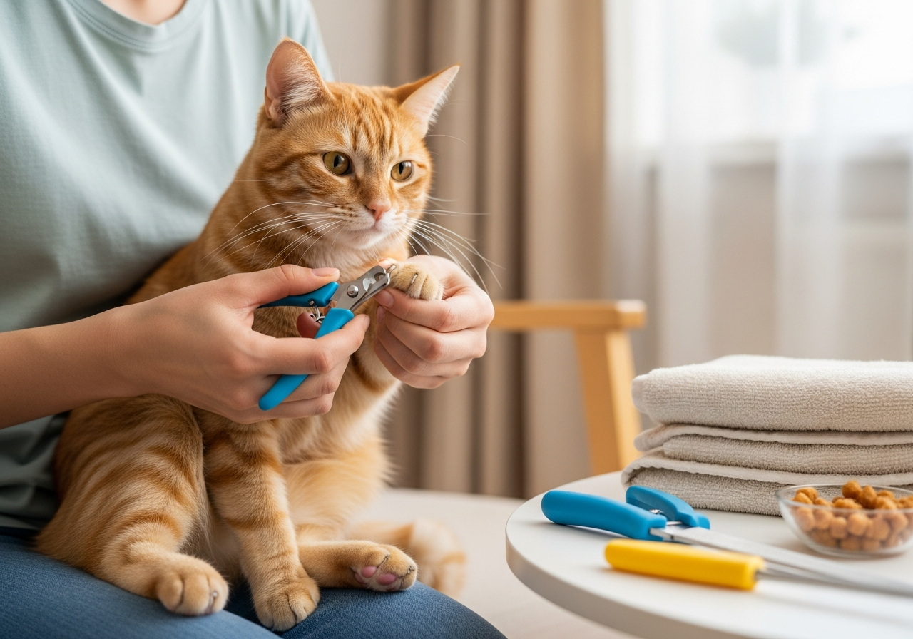 Як обрізати кігті коту: повний посібник для безпечного та комфортного догляду