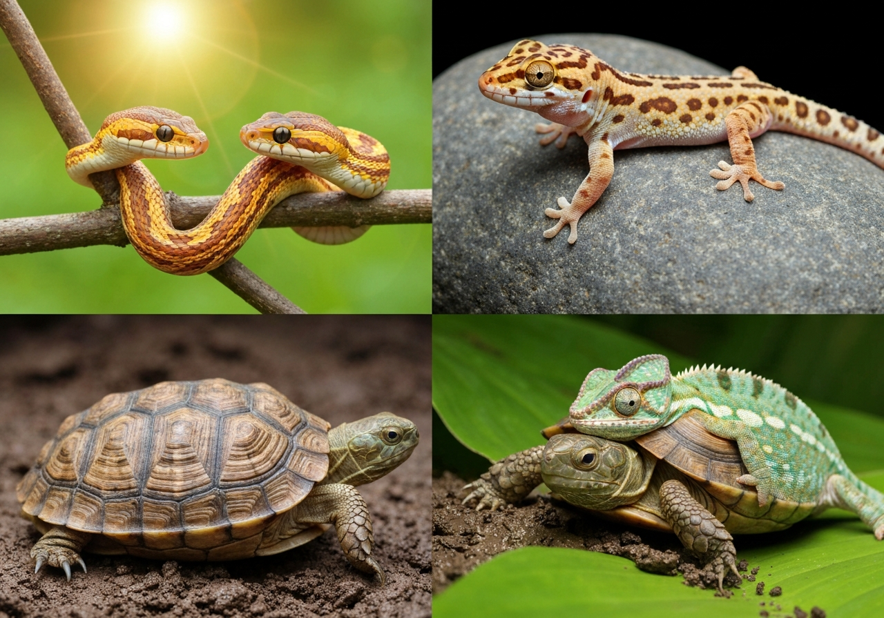 Які рептилії підходять для домашнього утримання