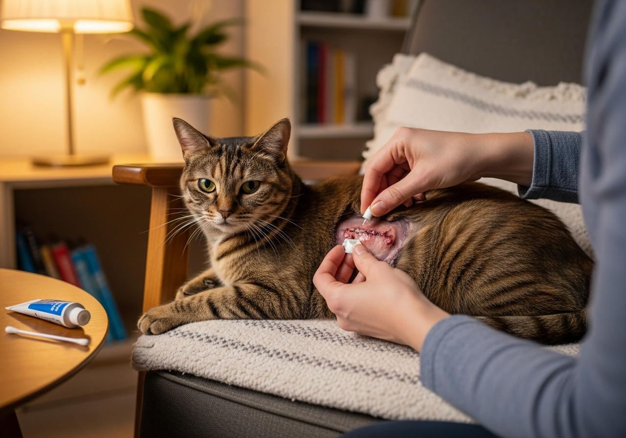 Методи лікування екземи у котів