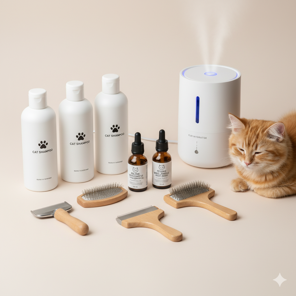 Профілактика лупи: як зберегти шкіру кота здоровою