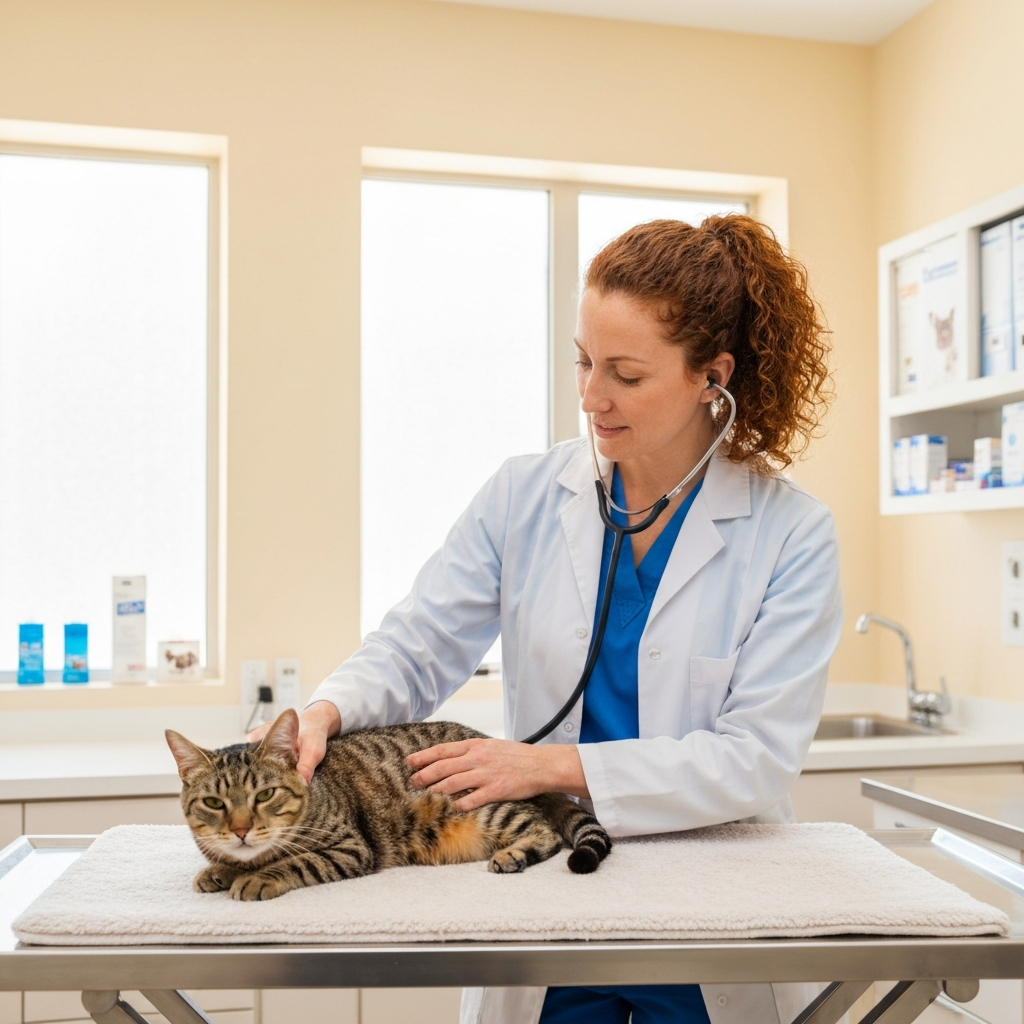 Распространённые заболевания, вызывающие отрыжку у кошек