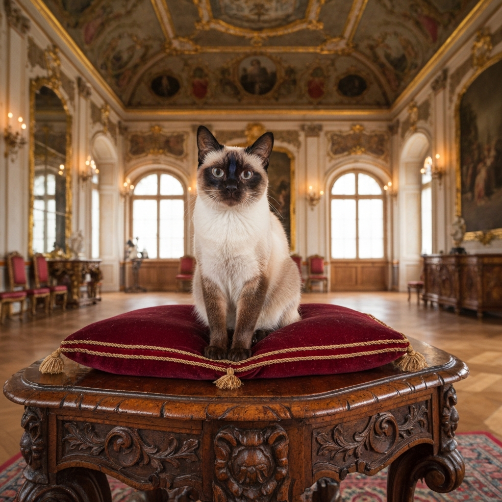 Сіамські коти в культурі та мистецтві: від давнини до сучасності