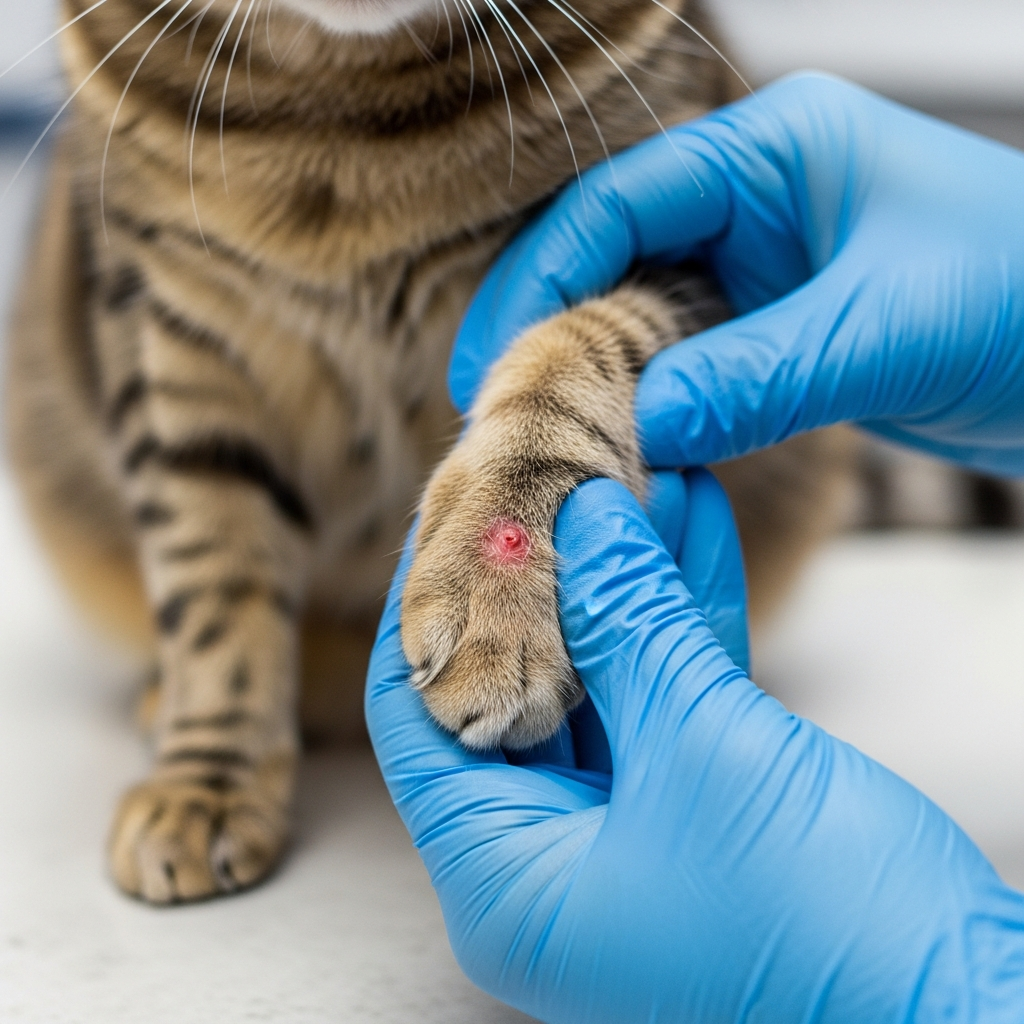 Перші ознаки лишаю у кота: як не пропустити тривожні сигнали?