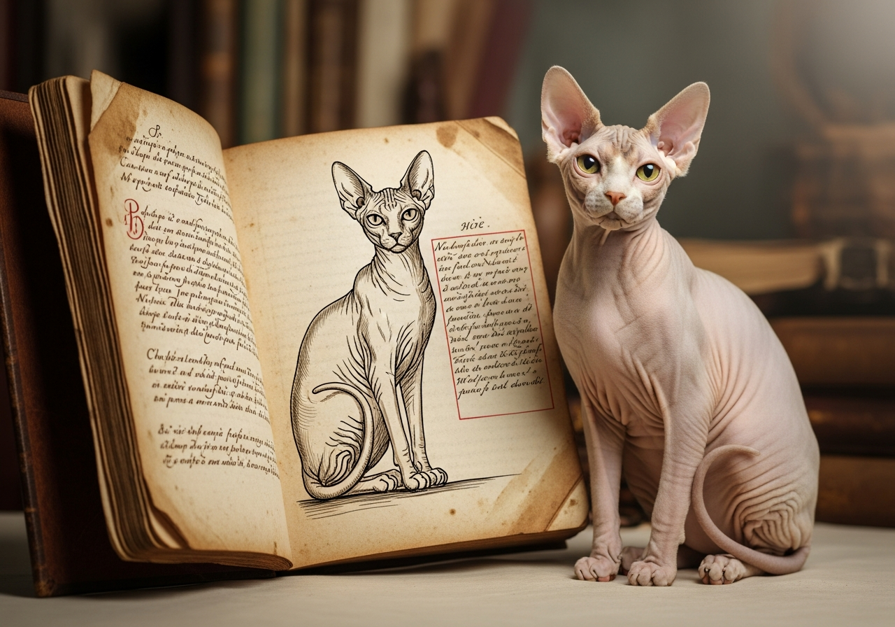 Сфінкс: походження та історія породи