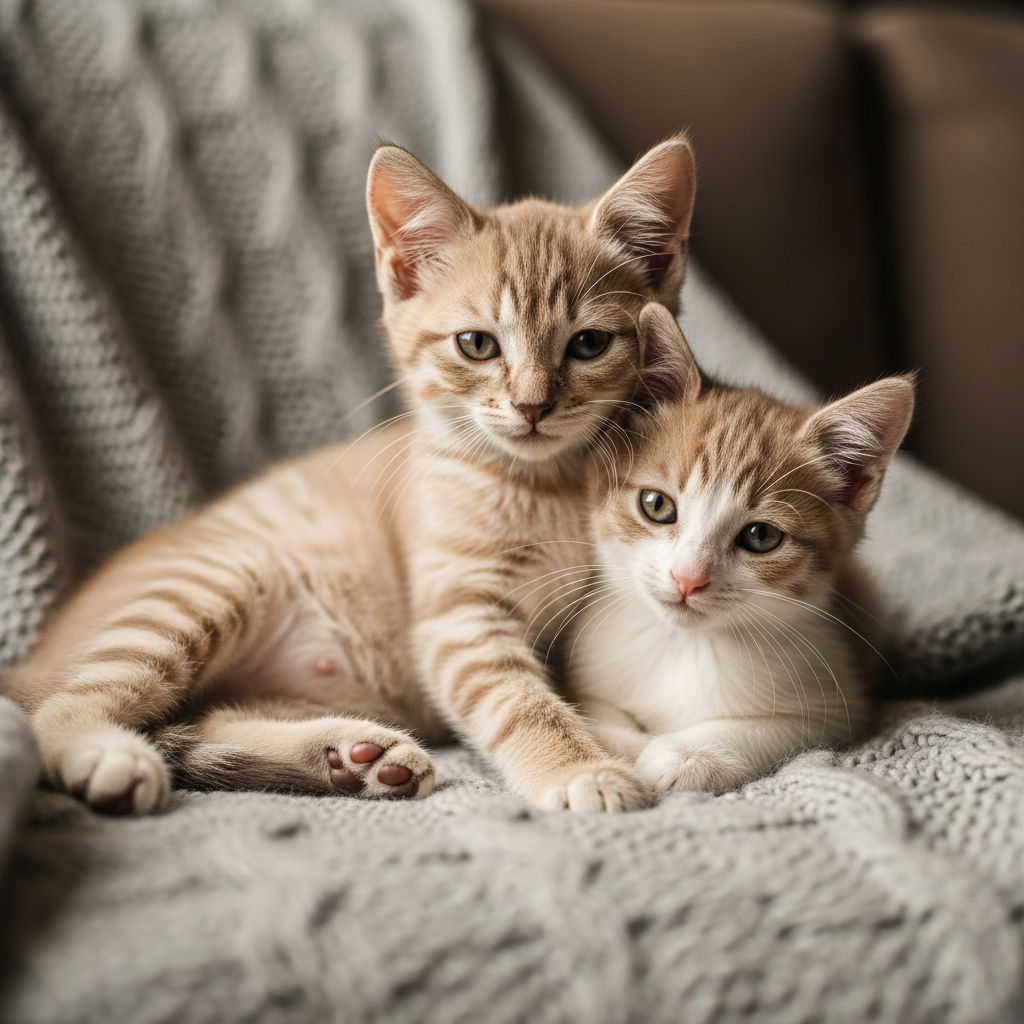 Возрастные особенности: как определить пол у котёнка