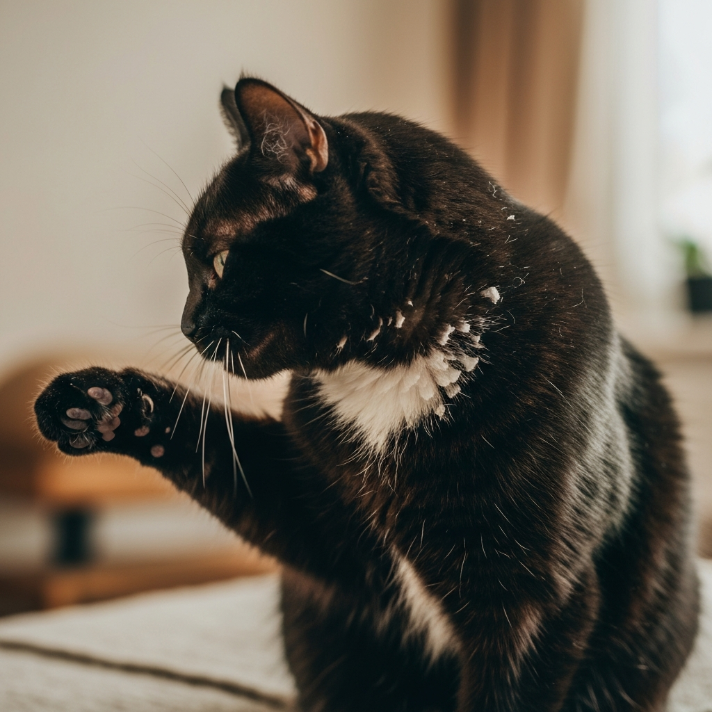 Що таке лупа у кішок і як вона виглядає