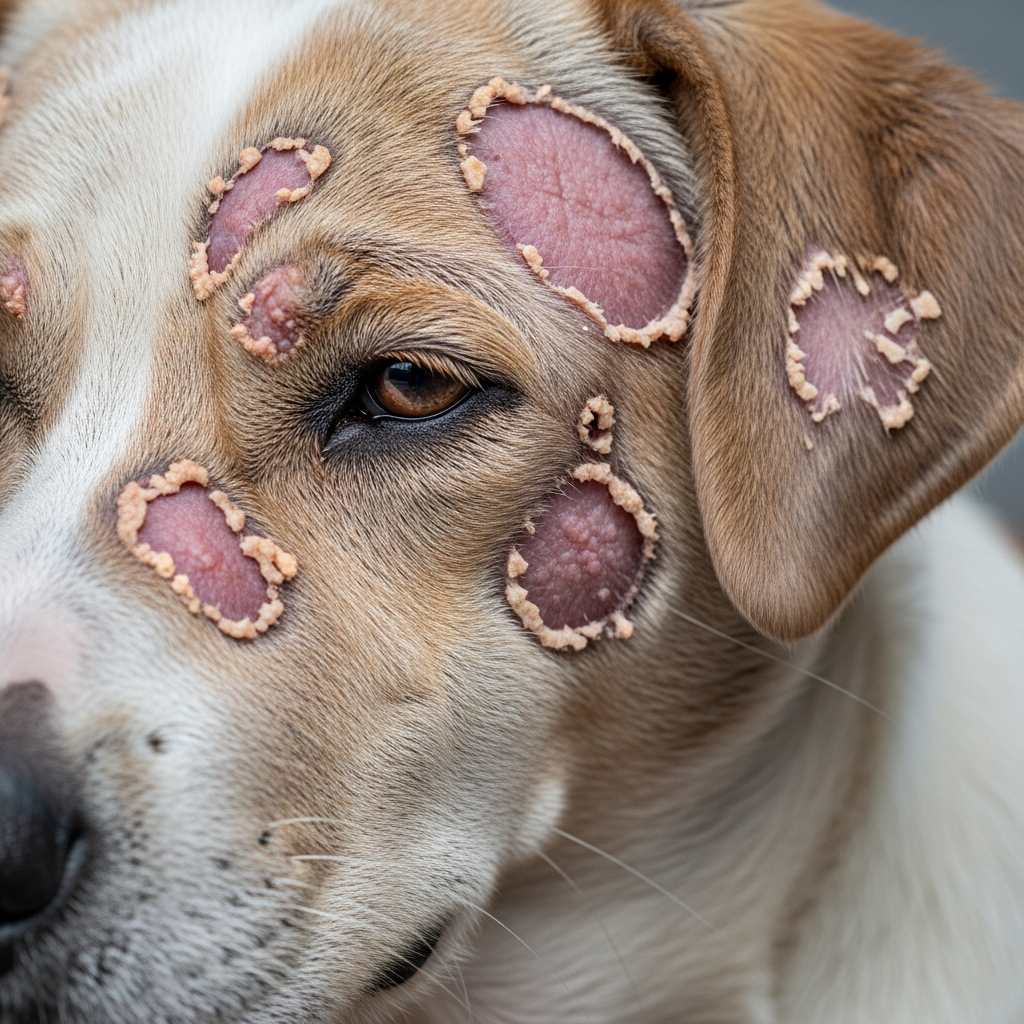 Як виглядає лишай у собак: ознаки, діагностика та лікування