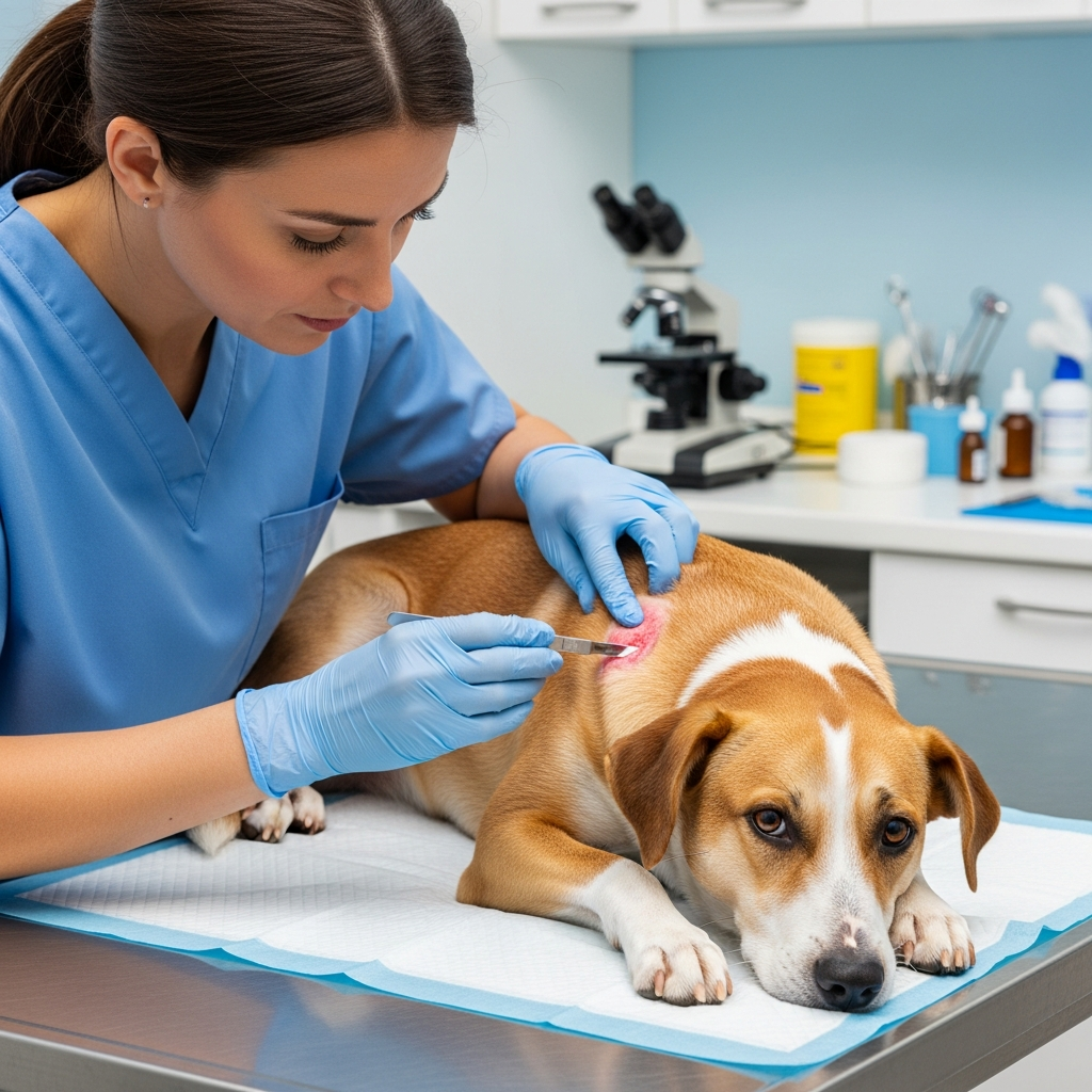 Диагностика лишая: когда и как обращаться к ветеринару