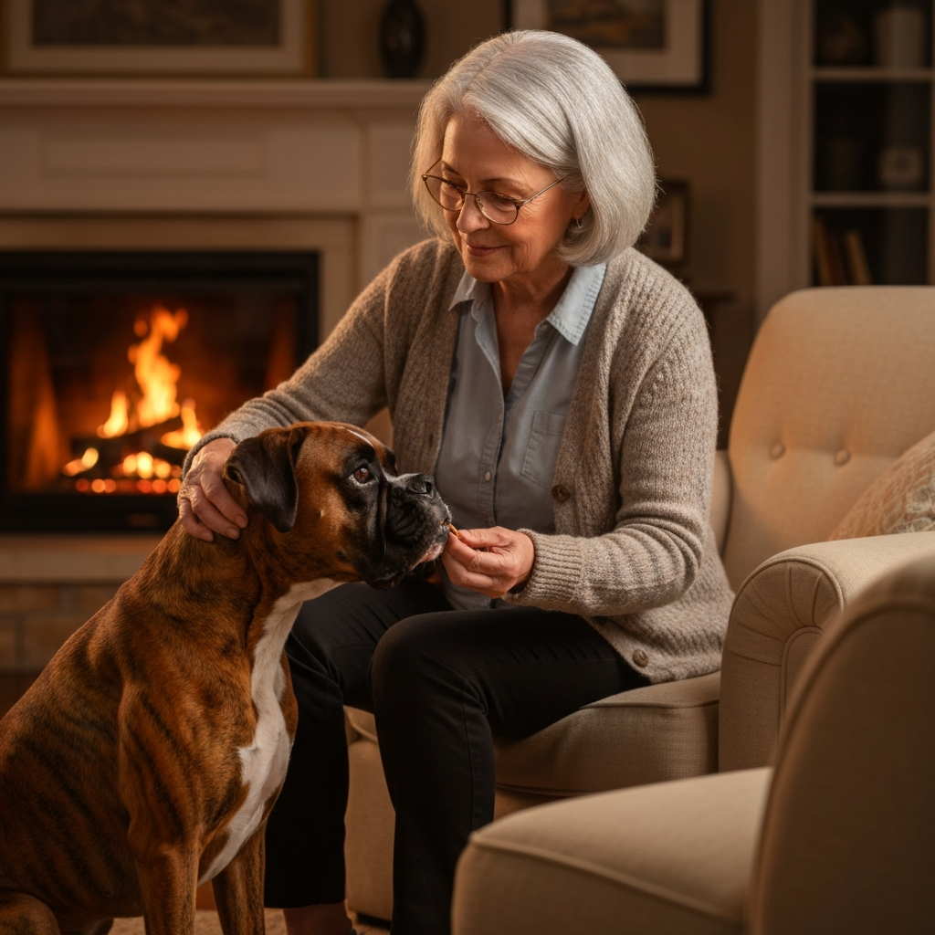 Підготовка собаки до процедури вимірювання температури