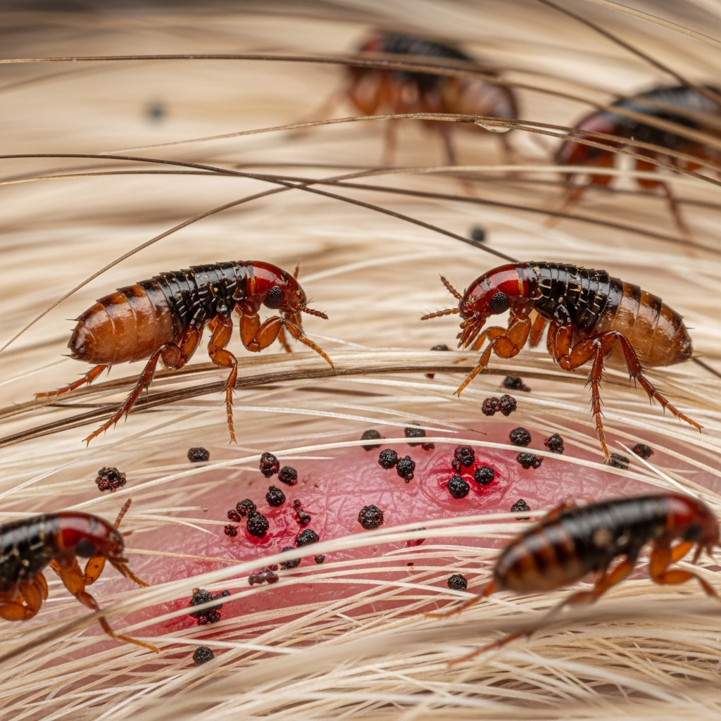Чому бліхи небезпечні для вашого вихованця